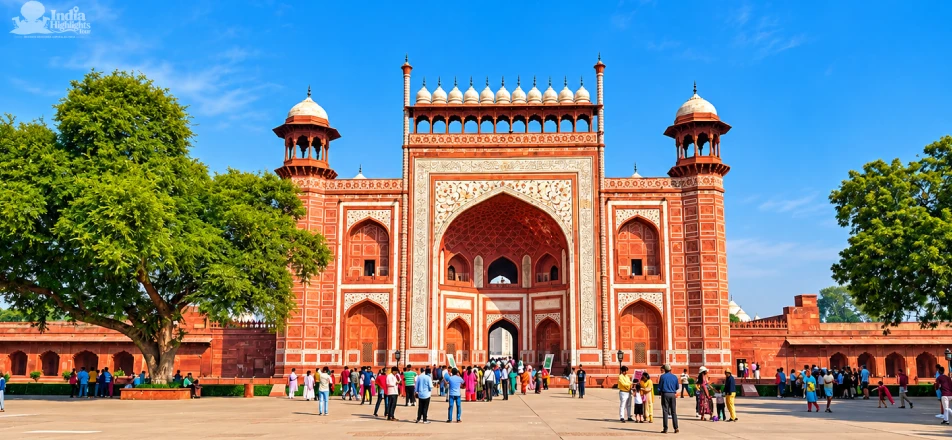 The Royal Gate of Taj Mahal